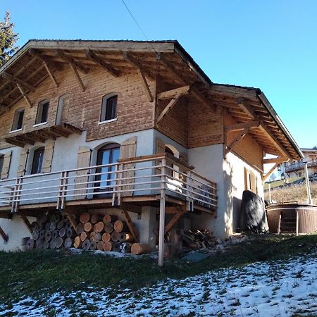 Chalet Pour 10 Pers. Avec Cheminee Et Bain Norvegien - Fr-1-733-70 Villa Crest-Voland Dış mekan fotoğraf