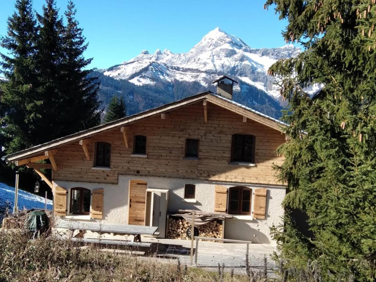 Chalet Pour 10 Pers. Avec Cheminee Et Bain Norvegien - Fr-1-733-70 Villa Crest-Voland Dış mekan fotoğraf